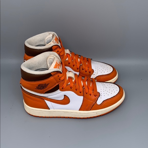 Jordan‎ 1 Retro High OG Starfish Shoes DO9369-101 Women’s Sz 7.5 - Picture 1 of 10